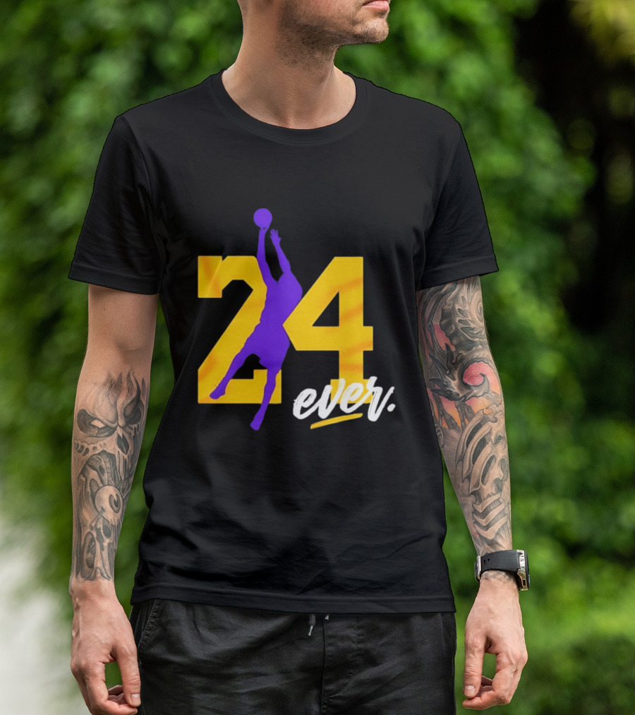 Kobe Bryant Los Angeles Lakers 24 Ever Basketball Legend T-Shirt