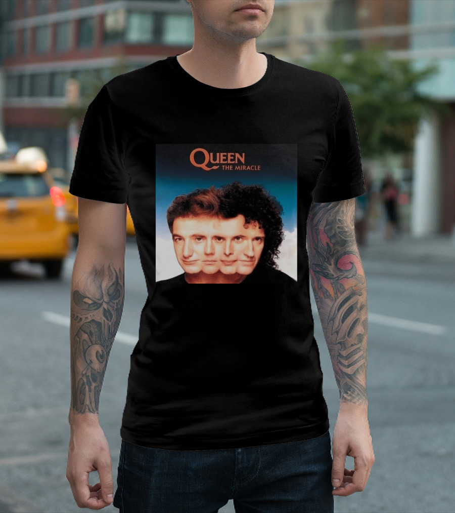Queen The Miracle Album Cover Art May 1989 Release T-Shirt