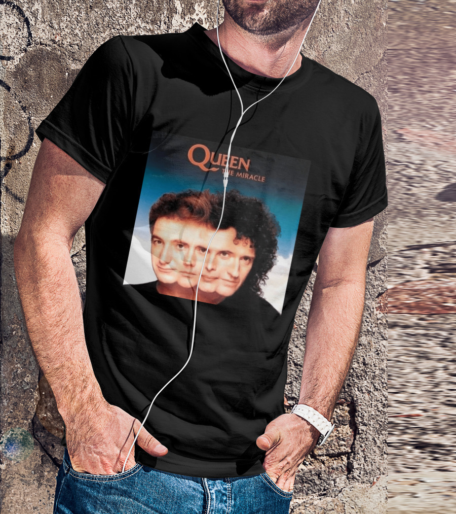 Queen The Miracle Album Cover Art May 1989 Release T-Shirt