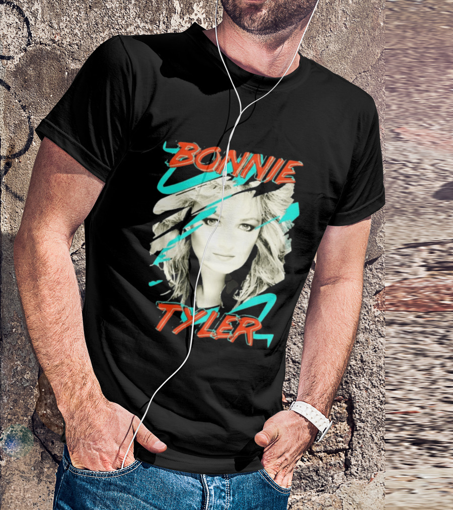 Bonnie Tyler 80s Pop Music Star T-Shirt