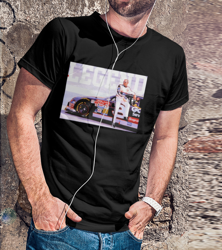 Dale Earnhardt Richard Childress Racing Nascar Winston Cup Legend Goodyear Snap On Holley T-Shirt