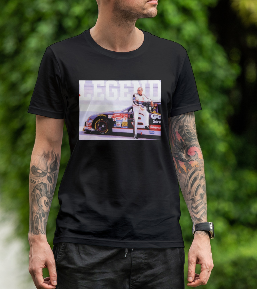 Dale Earnhardt Richard Childress Racing Nascar Winston Cup Legend Goodyear Snap On Holley T-Shirt