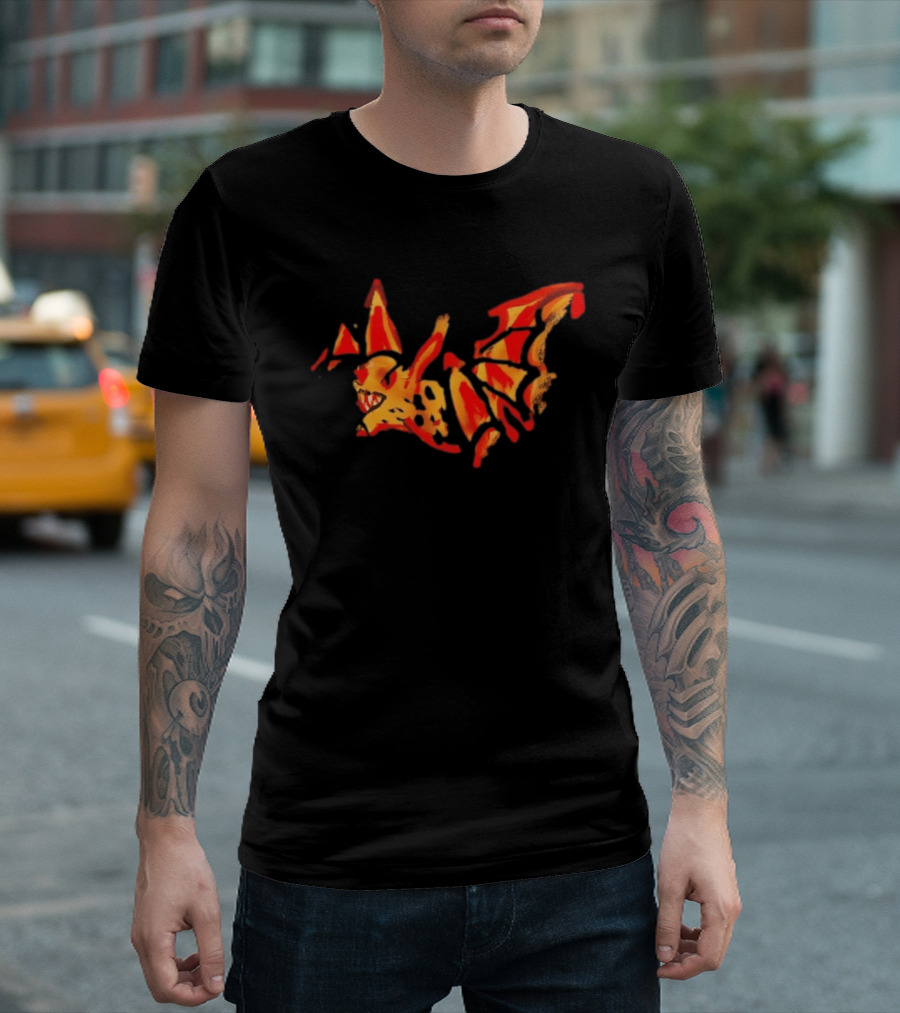 Future The Real Me Bat Colorful Abstract T-Shirt