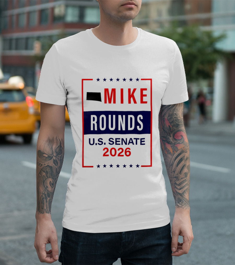 Mike Rounds U.s. Senate 2026 Campaign South Dakota T-Shirt