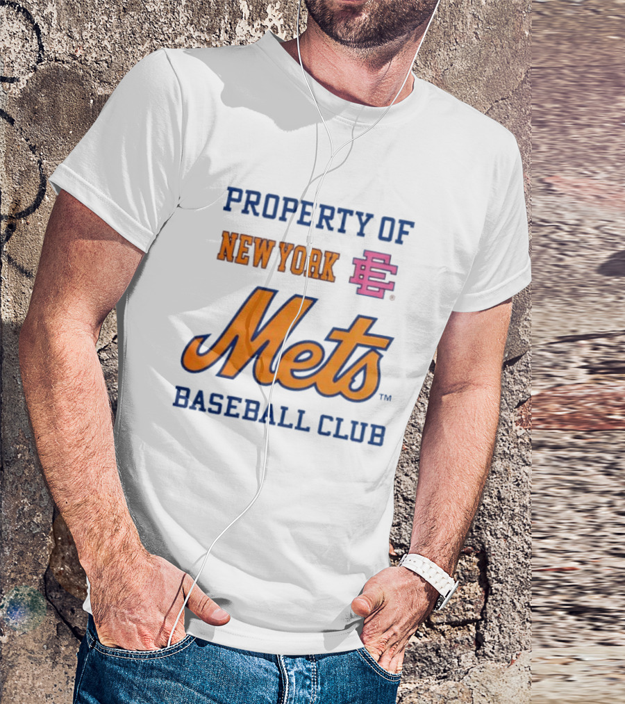 Property Of New York Mets Baseball Club Mets T-Shirt
