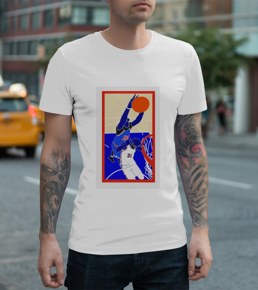 Hang It In The Louvre 2026 OG New York Knicks Dunk T-Shirt