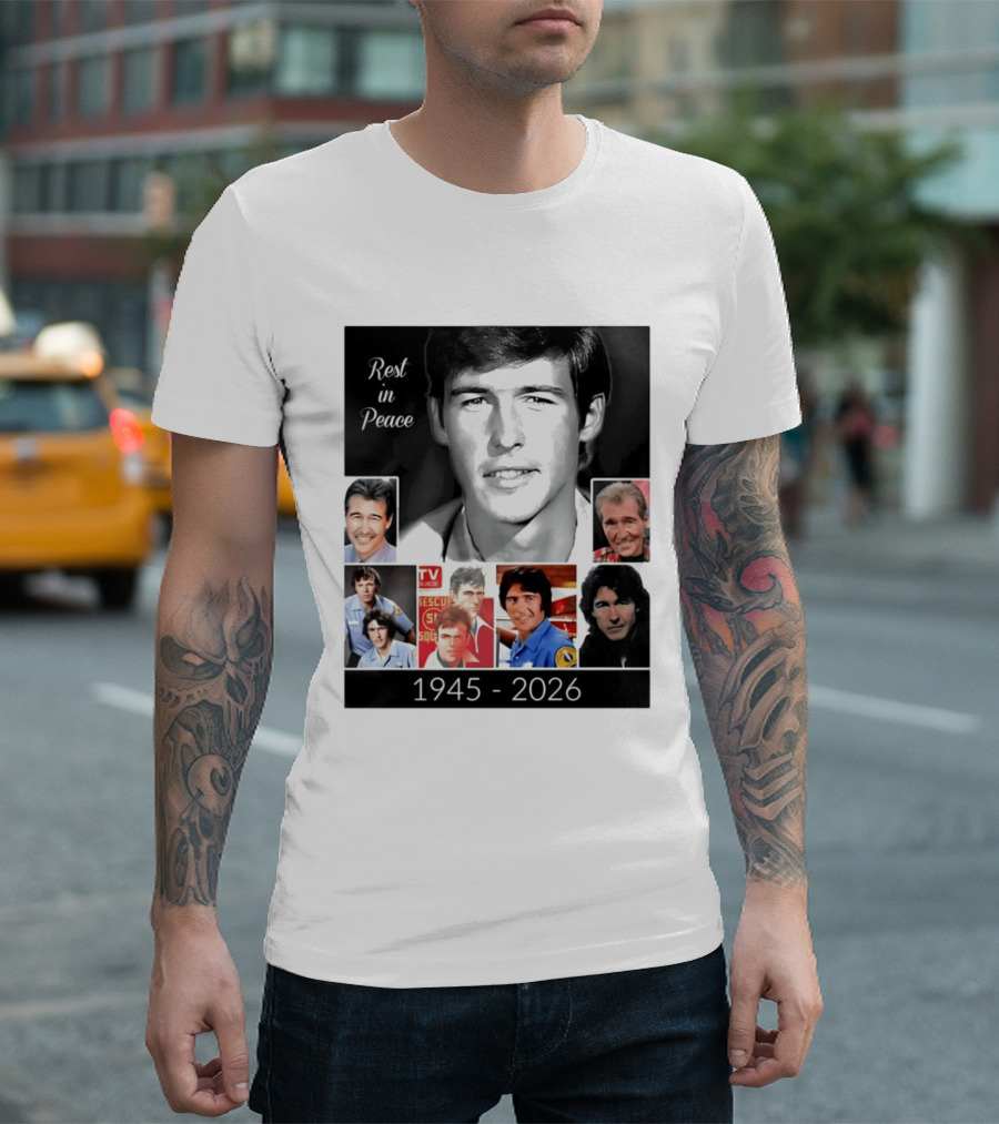 Rest In Peace Randolph Mantooth 1945 2026 Rescue Squad Tribute Images T-Shirt