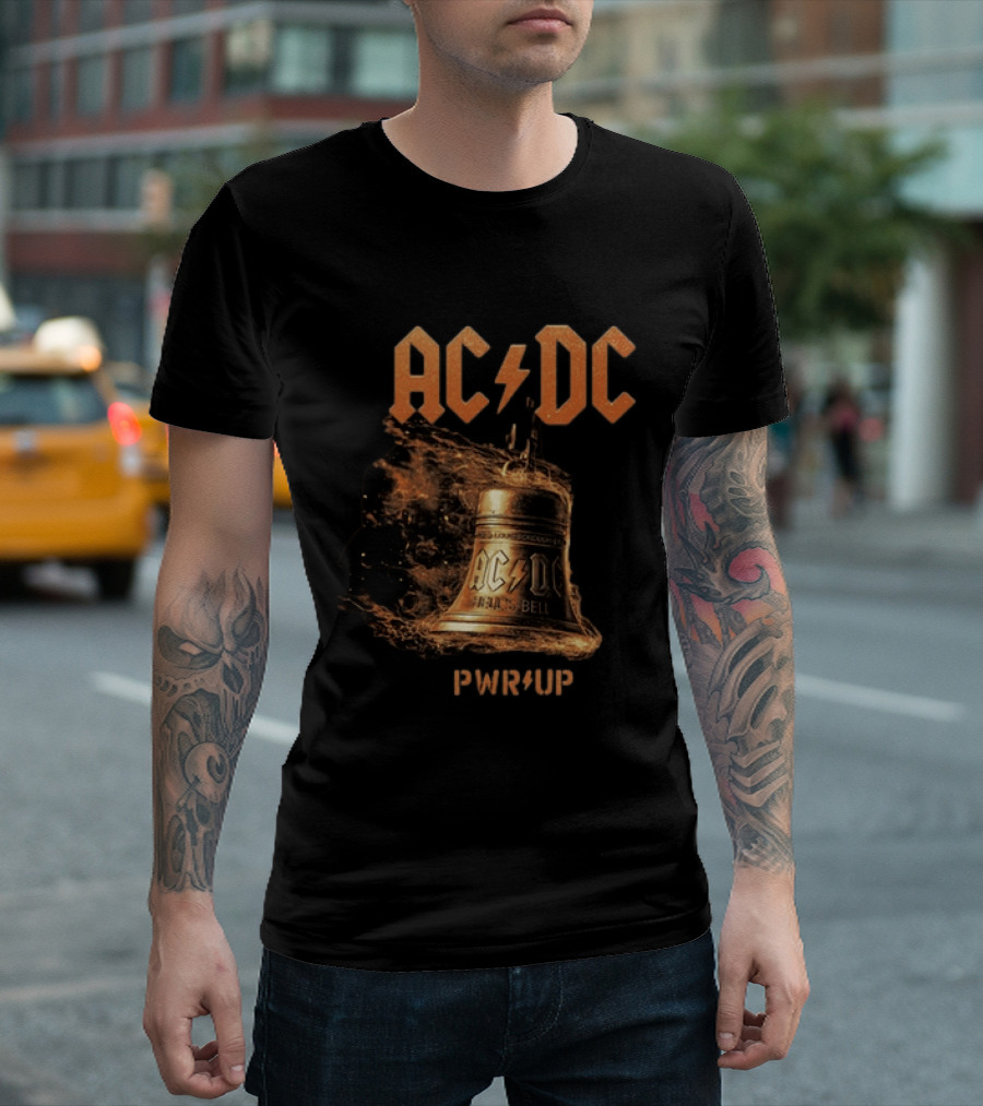 AC DC PWR Up Hells Bell Lightning Tour 2026 North America T-Shirt