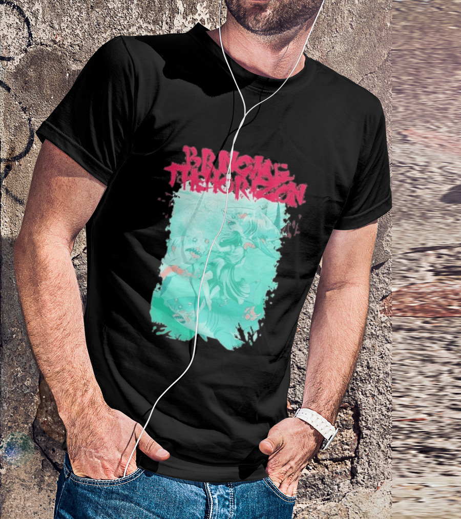 Bring Me The Horizon Shark Attack Artwork 2026 T-Shirt
