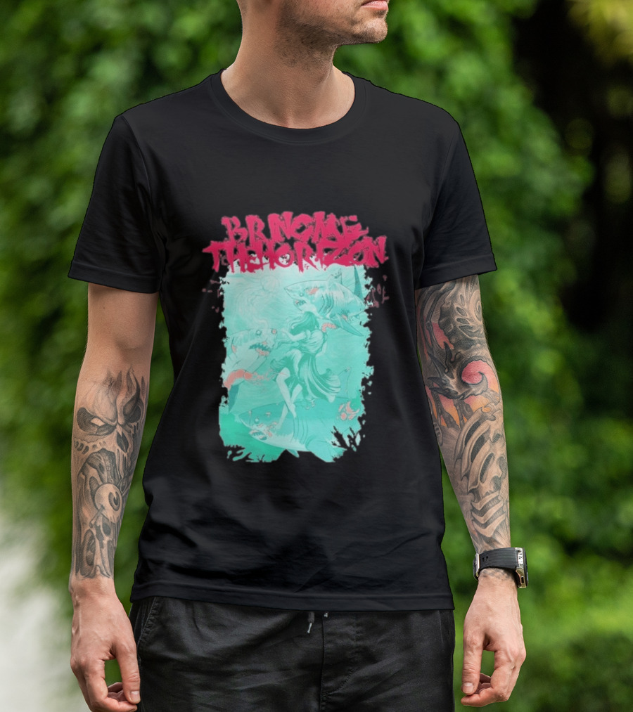 Bring Me The Horizon Shark Attack Artwork 2026 T-Shirt