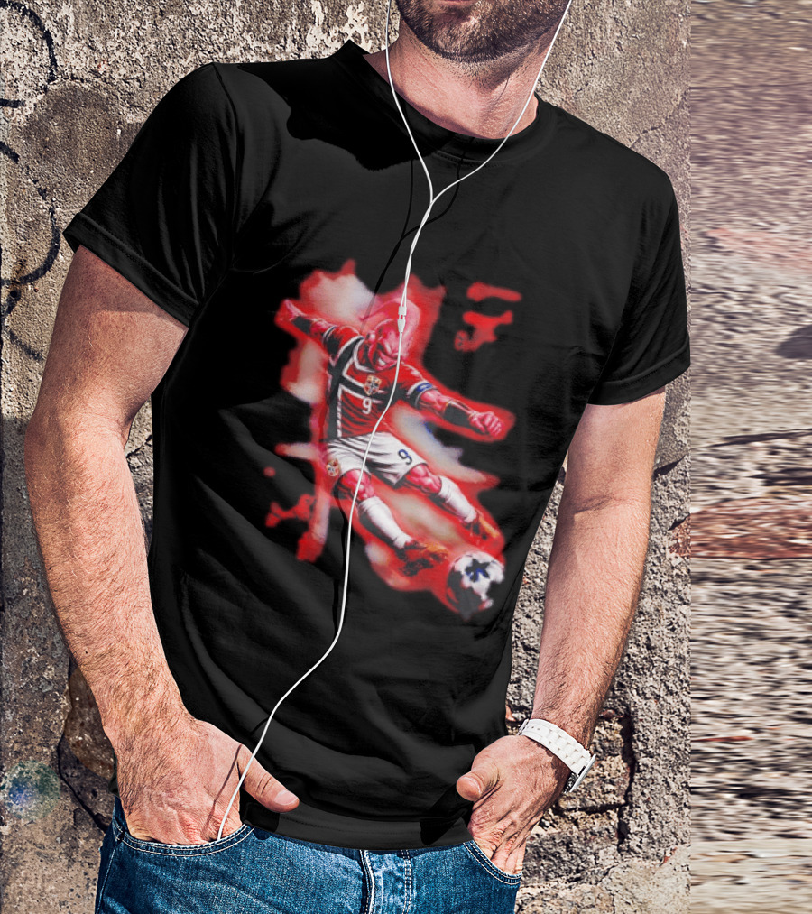 Erling Haaland Majin Buu Norway Football 9 Soccer Fusion T-Shirt