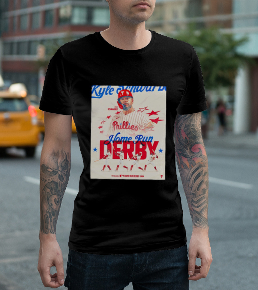 Kyle Schwarber Phillies Home Run Derby 2026 T-Shirt