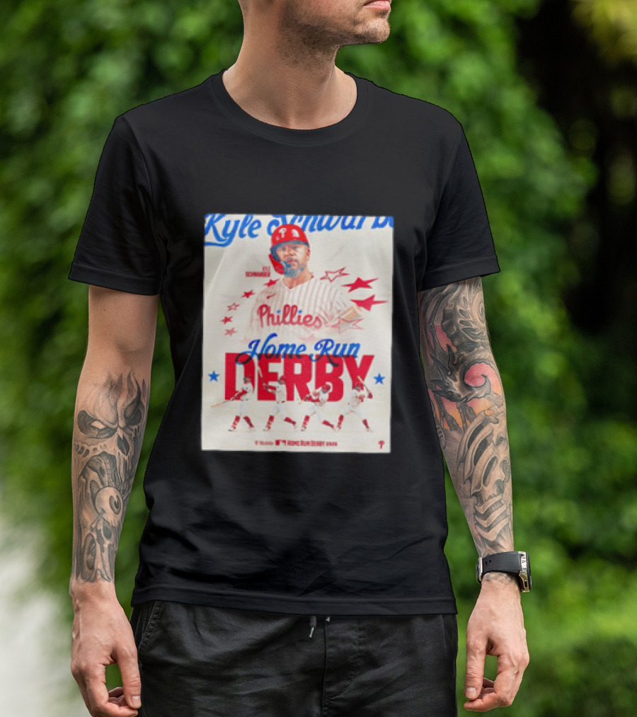 Kyle Schwarber Phillies Home Run Derby 2026 T-Shirt
