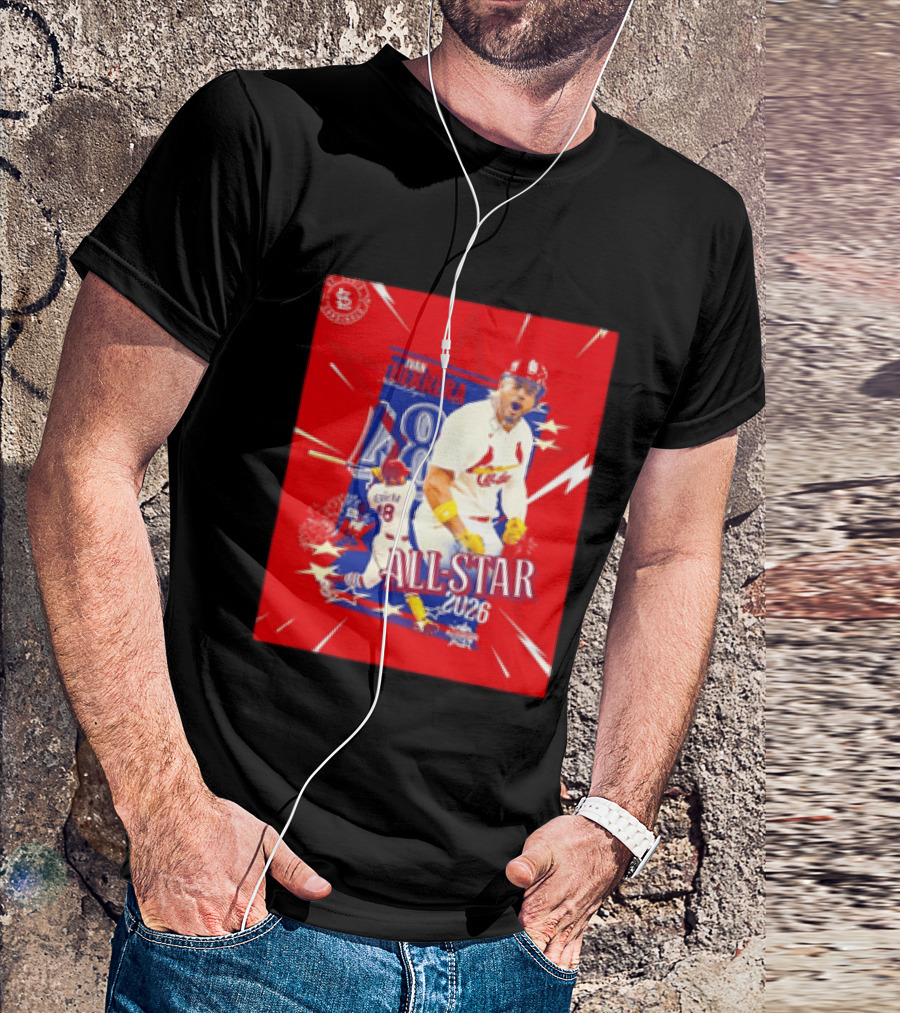 St. Louis Cardinals Ivan Herrera All Star 2026 48 T-Shirt