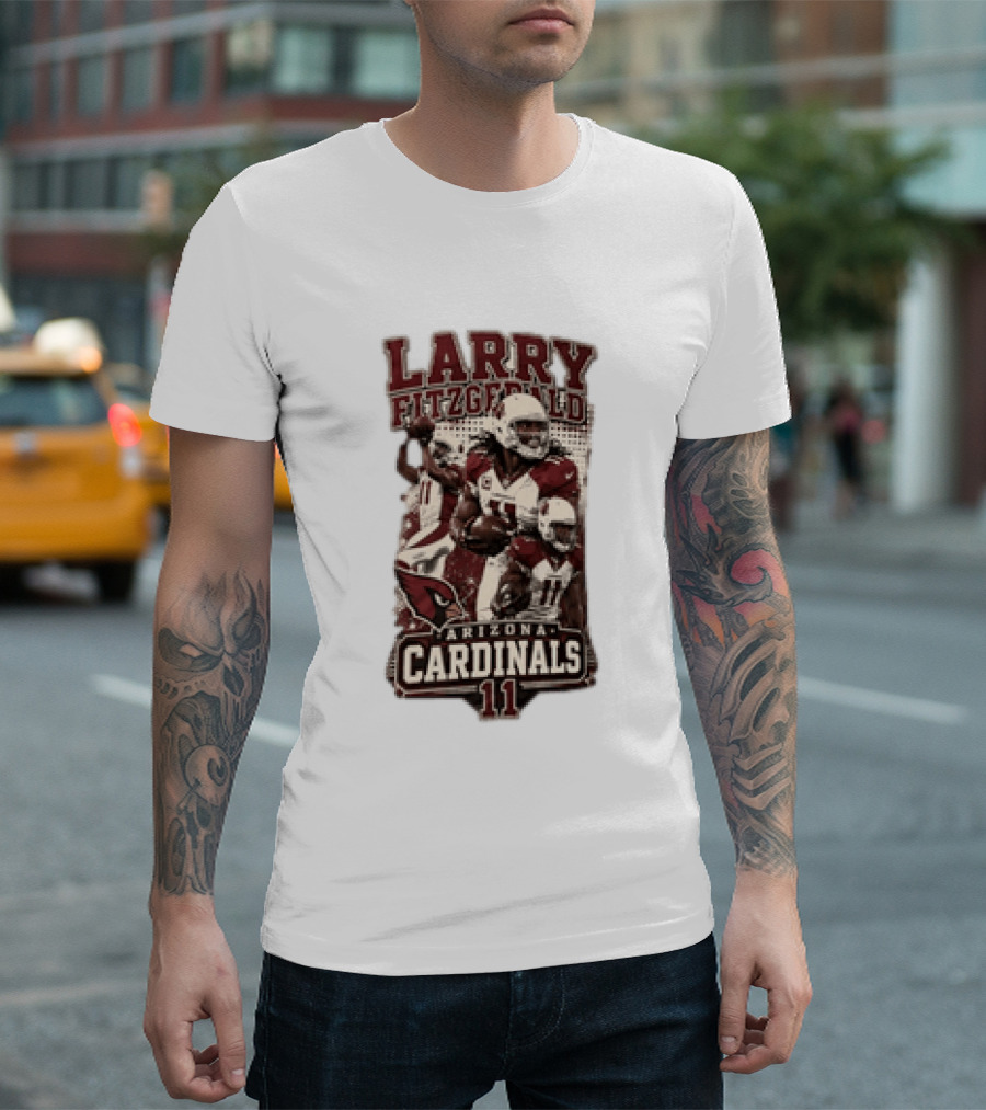 Larry Fitzgerald Arizona Cardinals 11 Football Legend T-Shirt