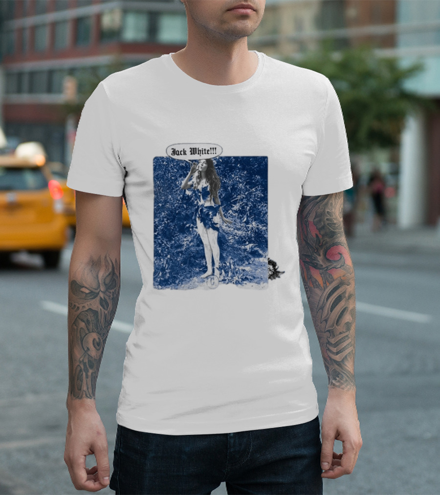 Jack White No Name Tour 2026 Eden Blue Tone Forest Scene T-Shirt