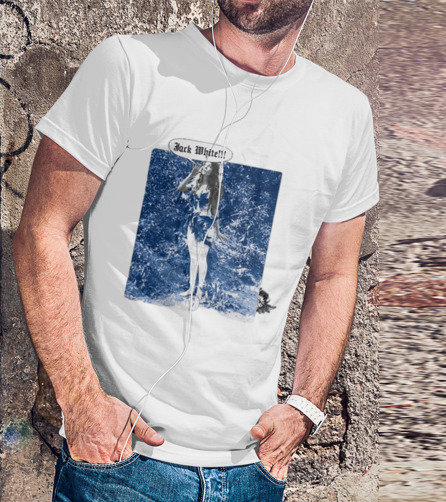Jack White No Name Tour 2026 Eden Blue Tone Forest Scene T-Shirt