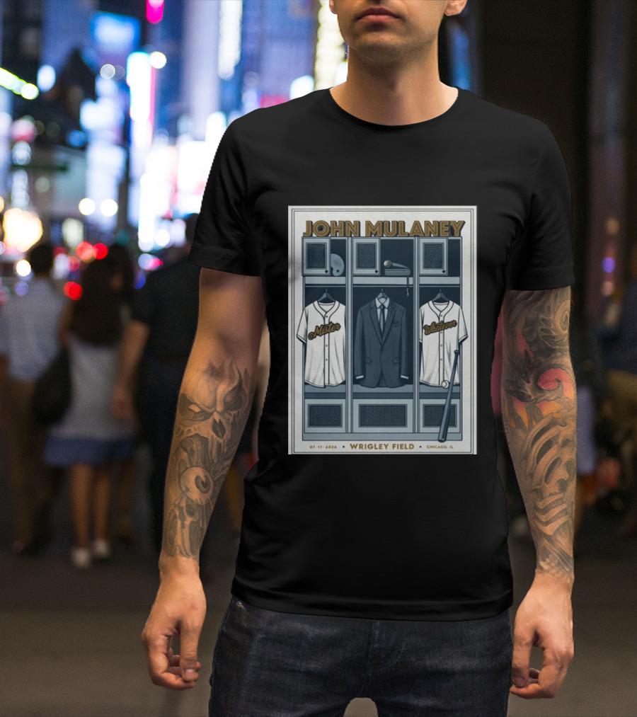 John Mulaney Mister Whatever Wrigley Field Chicago July 11 2026 T-Shirt