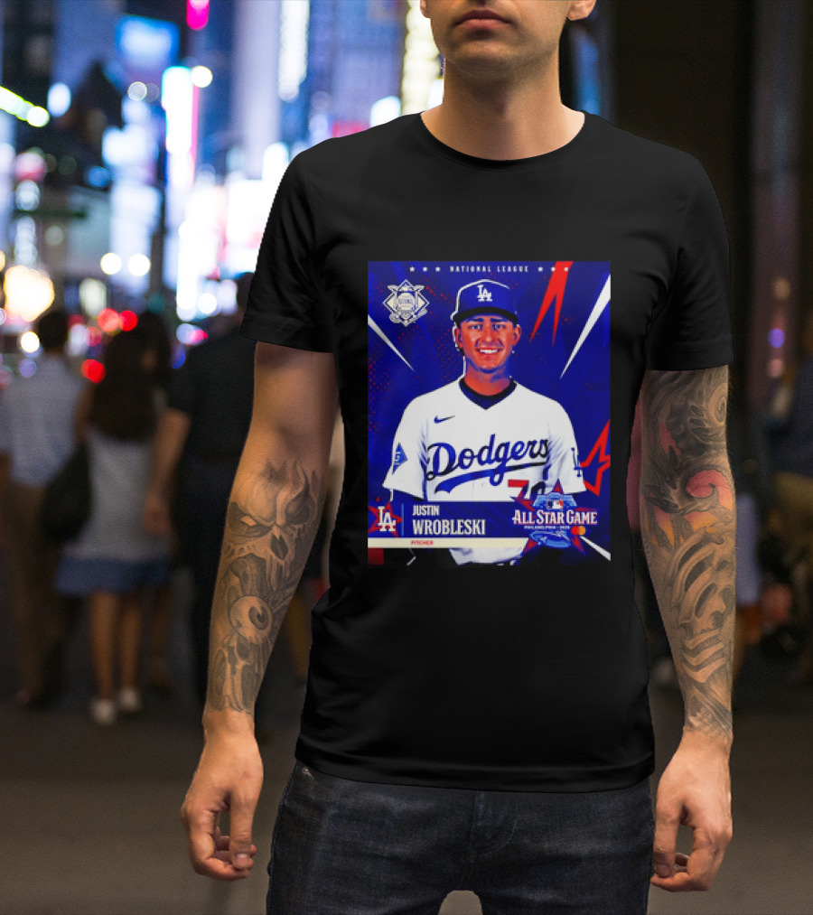 Justin Wrobleski Los Angeles Dodgers 2026 All Star Game National League T-Shirt