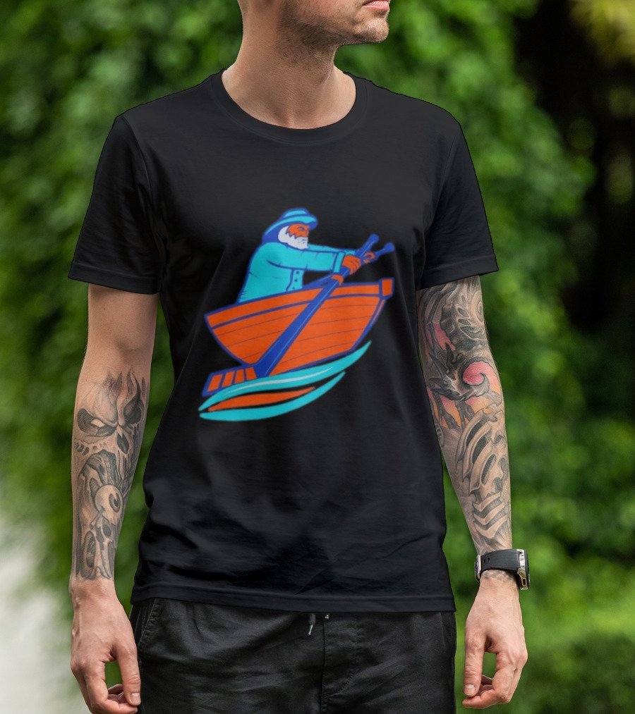 Islanders Fisherman New York NHL Team 26 T-Shirt