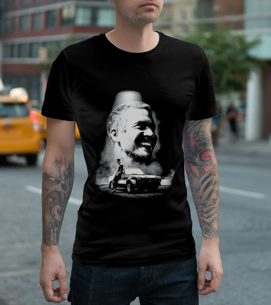 Paul Walker Fast And Furious Tribute With Classic Car Scene T-Shirt