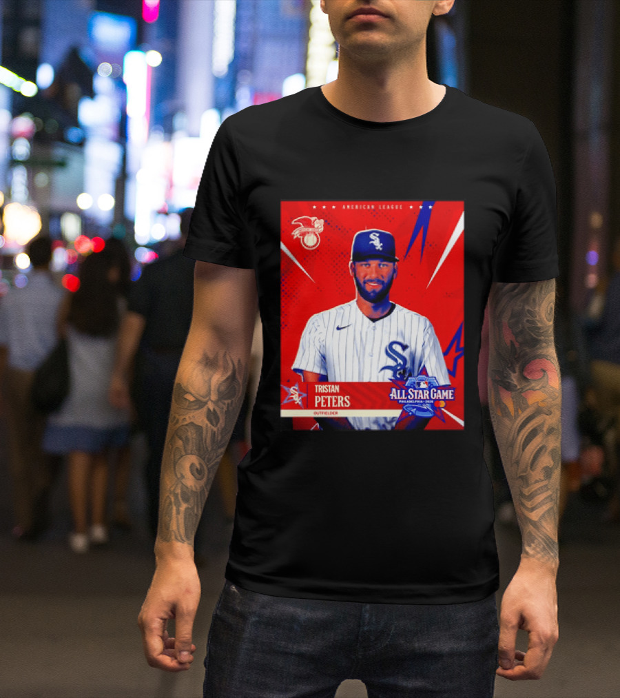 Tristan Peters Chicago White Sox 2026 American League All Star Game Outfielder T-Shirt