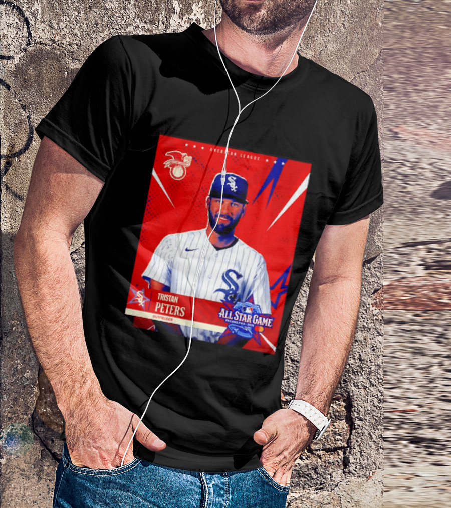 Tristan Peters Chicago White Sox 2026 American League All Star Game Outfielder T-Shirt