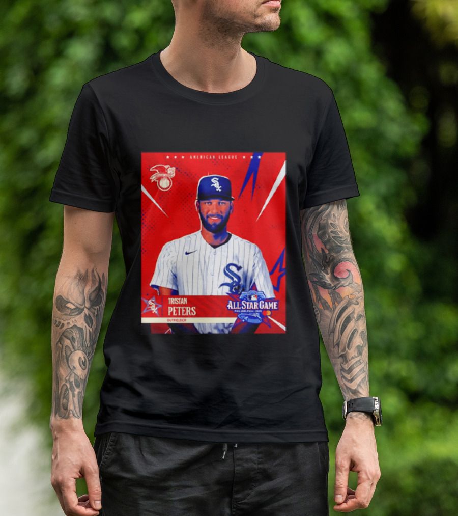 Tristan Peters Chicago White Sox 2026 American League All Star Game Outfielder T-Shirt