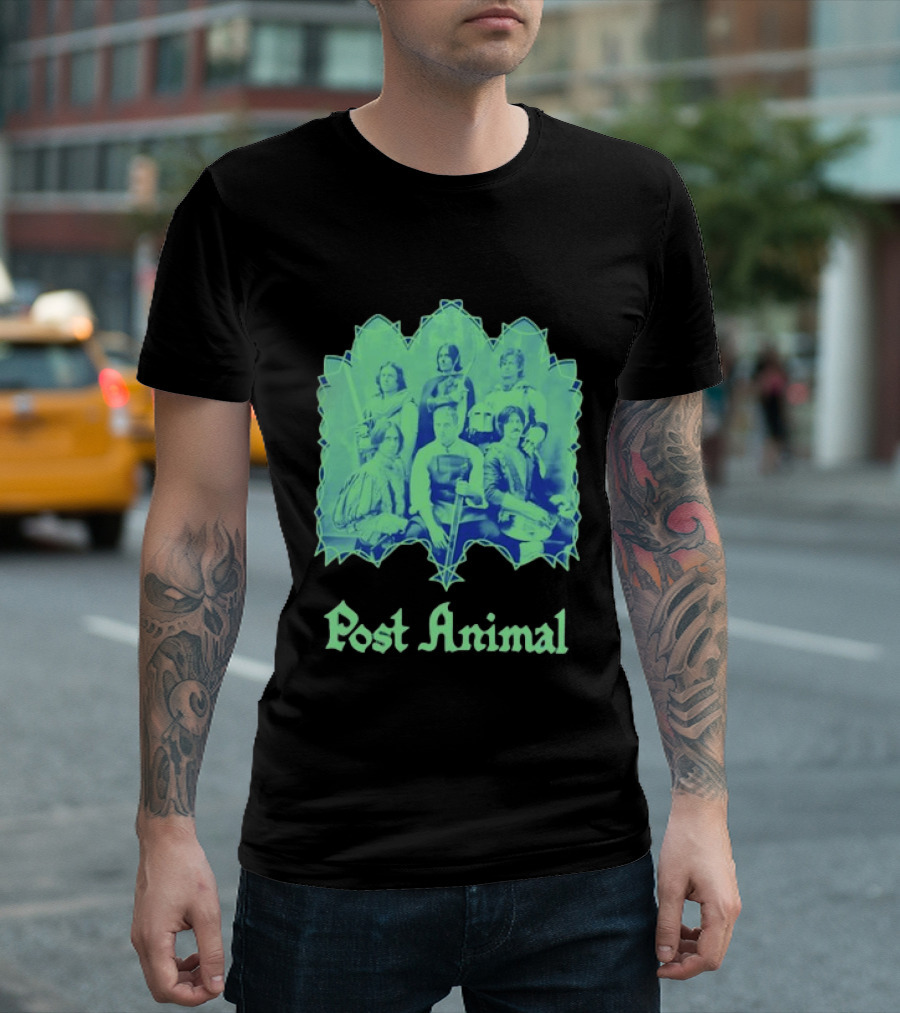 Post Animal Band Members Knight Fantasy Medieval T-Shirt