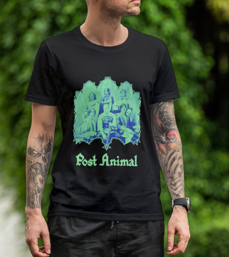 Post Animal Band Members Knight Fantasy Medieval T-Shirt