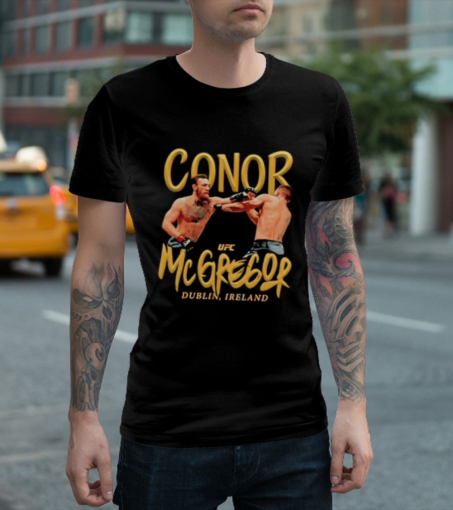 Conor McGregor UFC Dublin Ireland T-Shirt