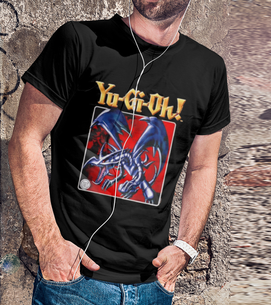Yu Gi Oh 25th Anniversary Red Eyes Black Dragon Card T-Shirt
