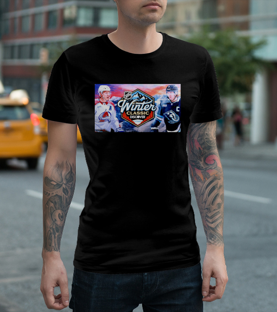 NHL Winter Classic Discover Utah Colorado Avalanche Vs Mammoth T-Shirt