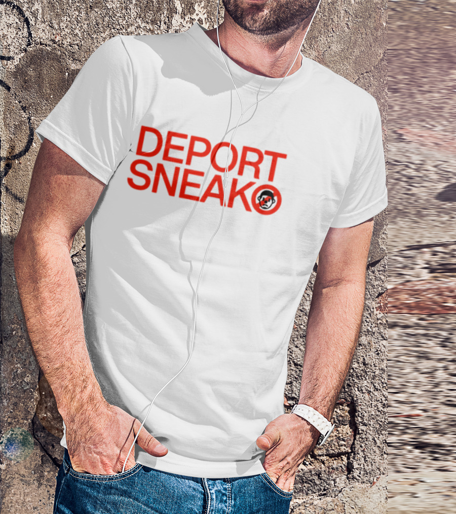 Deport Sneako Nick Fuentes Store Red T-Shirt