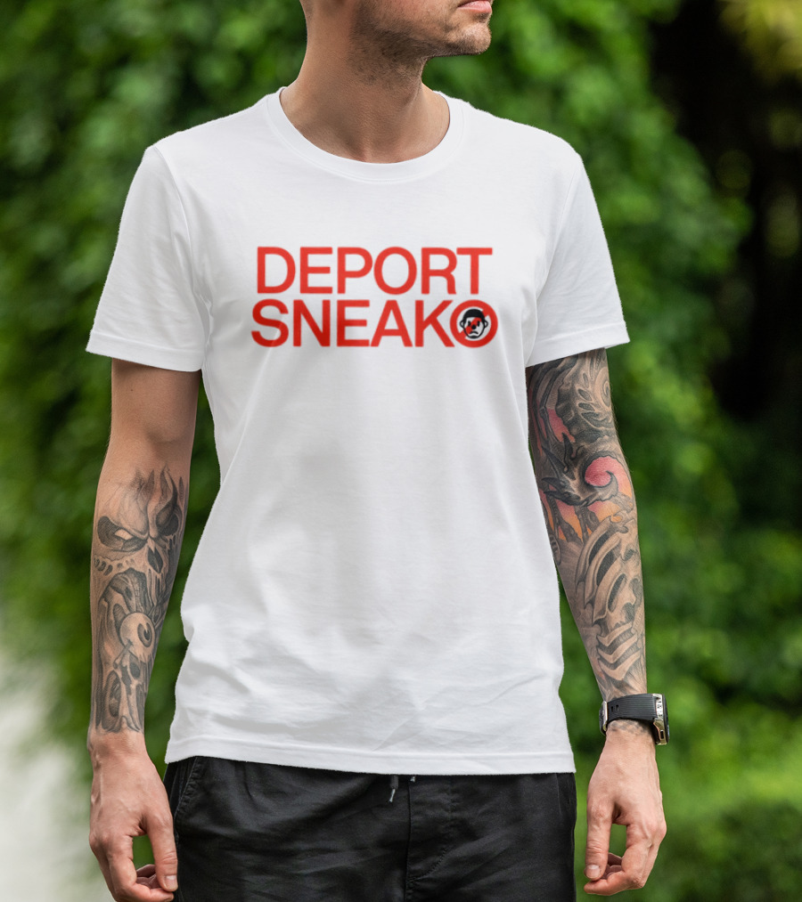 Deport Sneako Nick Fuentes Store Red T-Shirt