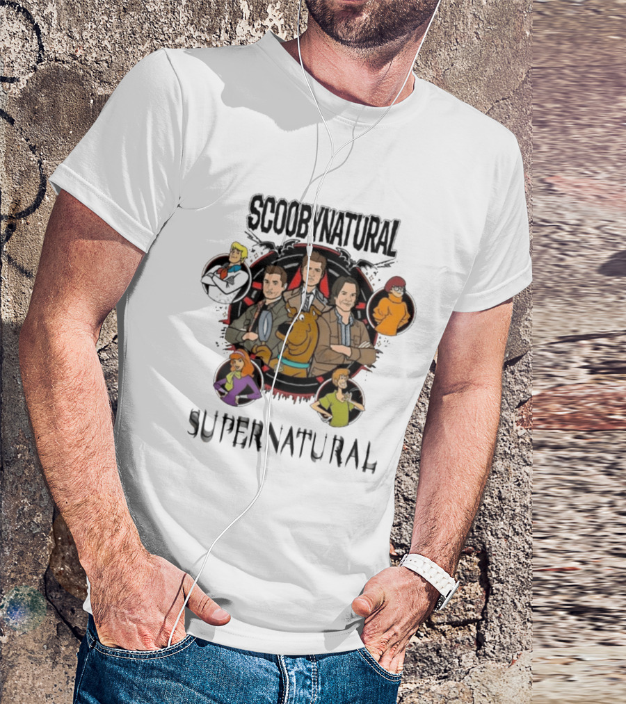 Scoobynatural Supernatural Crossover Featuring Iconic Characters For Fans Of Both Worlds T-Shirt
