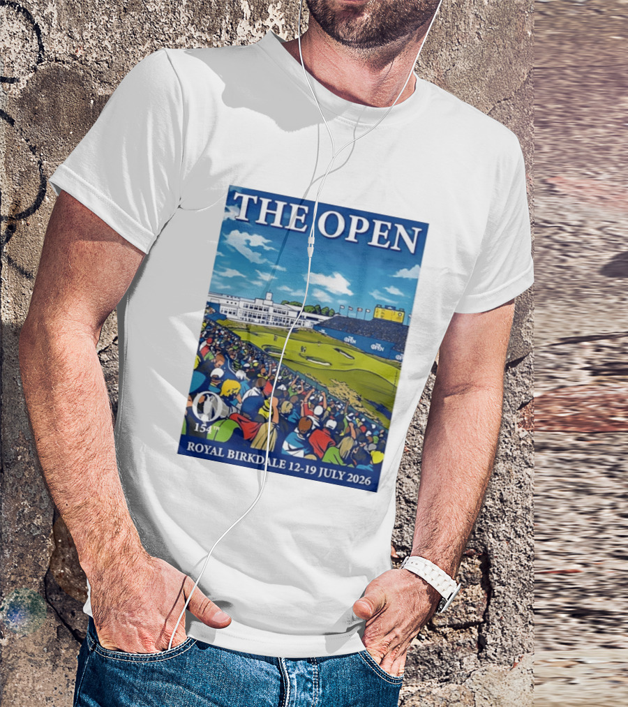The Open Royal Birkdale 154th 12 19 July 2026 Golf Tournament T-Shirt