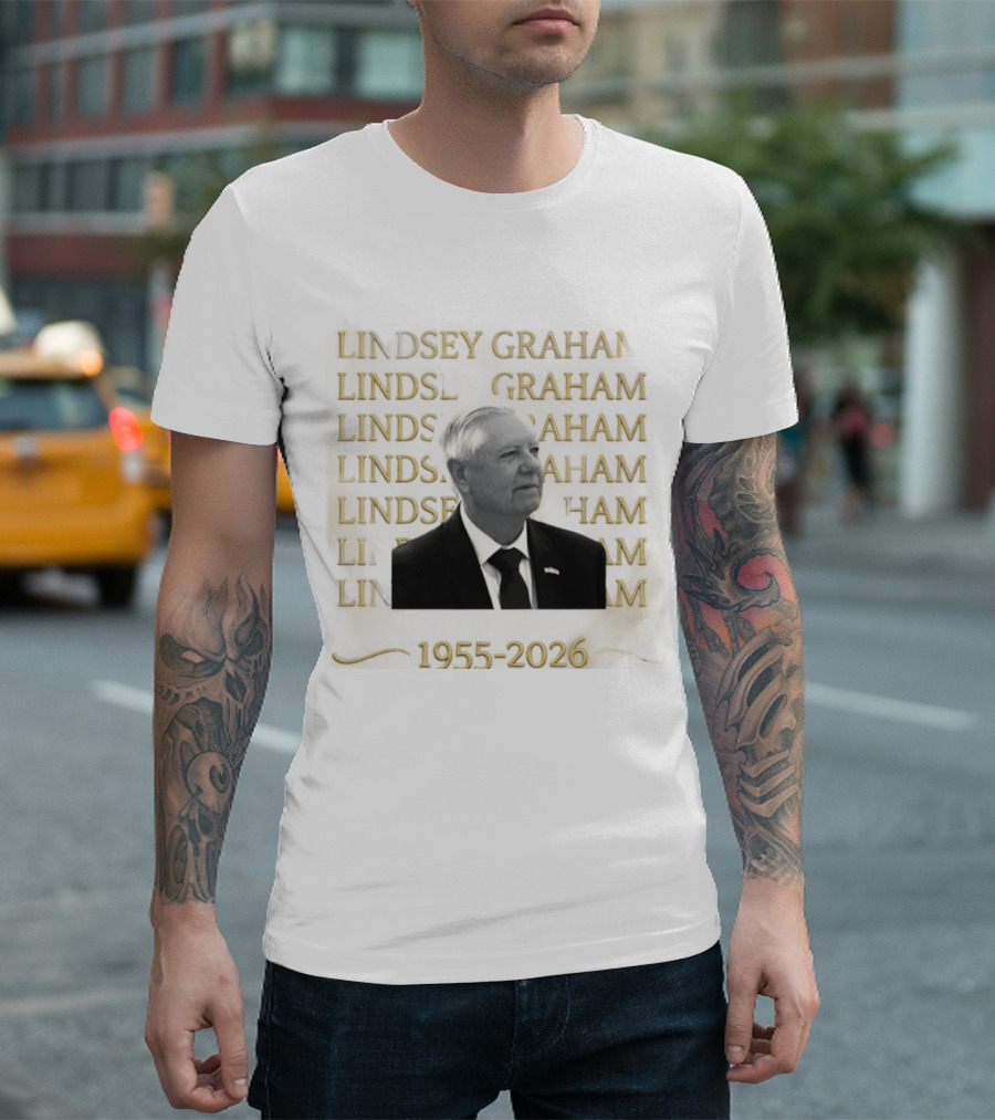 Lindsey Graham South Carolina Senator Memorial 1955 2026 T-Shirt