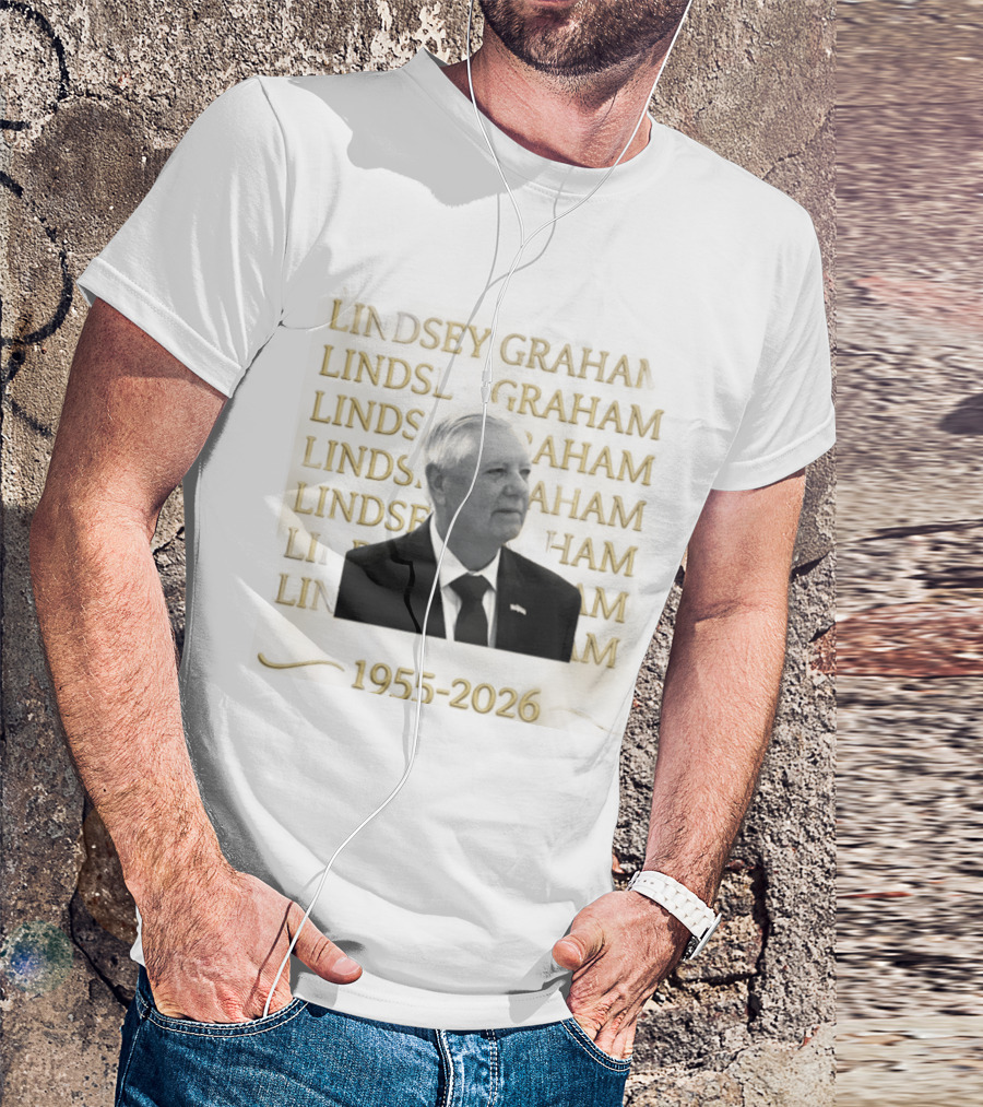 Lindsey Graham South Carolina Senator Memorial 1955 2026 T-Shirt