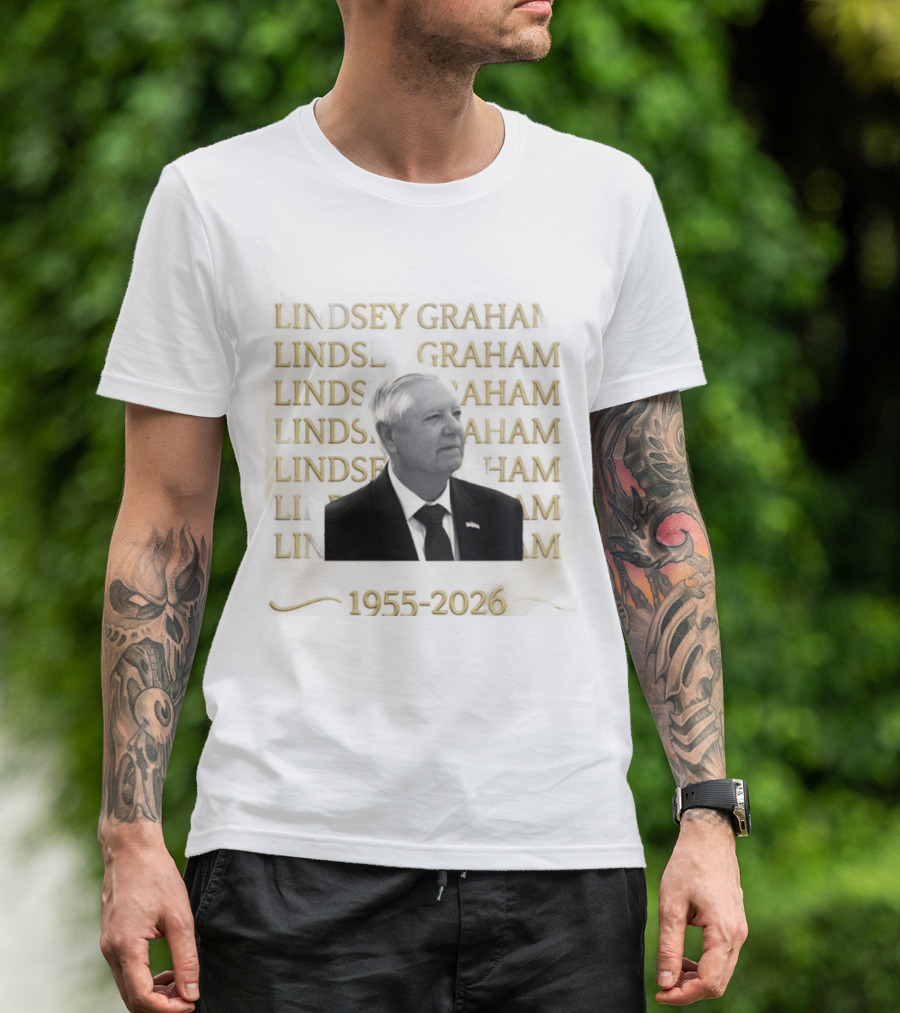 Lindsey Graham South Carolina Senator Memorial 1955 2026 T-Shirt