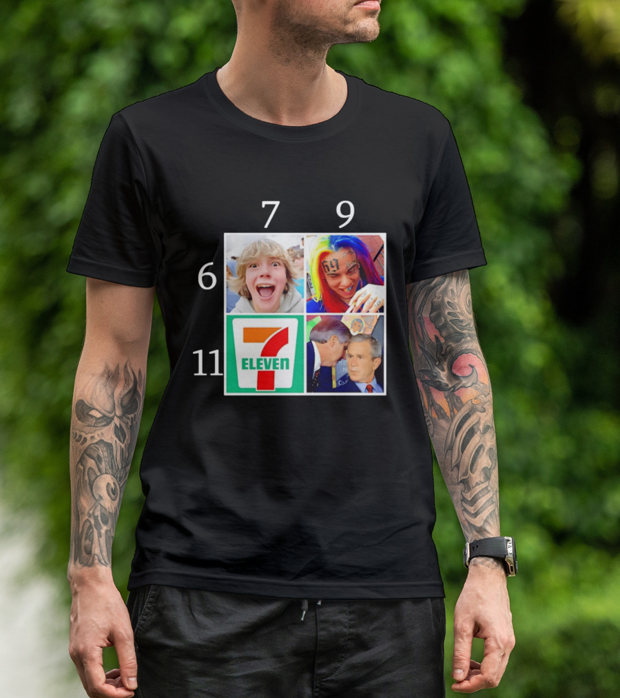 67 69 711 911 T-Shirt