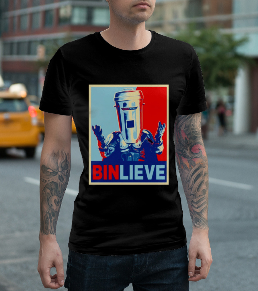 Count Binface Binlieve UK Humor Clacton Satire T-Shirt