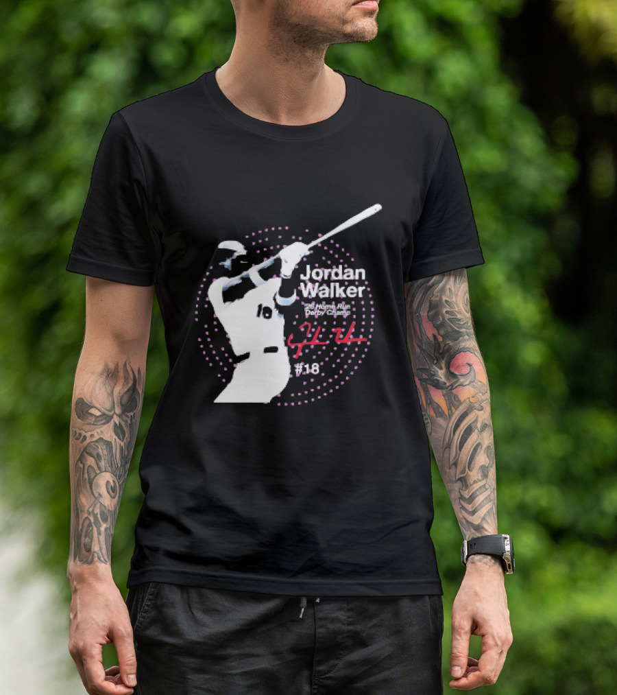 Jordan Walker Home Run Derby Champ St. Louis Cardinals #18 T-Shirt