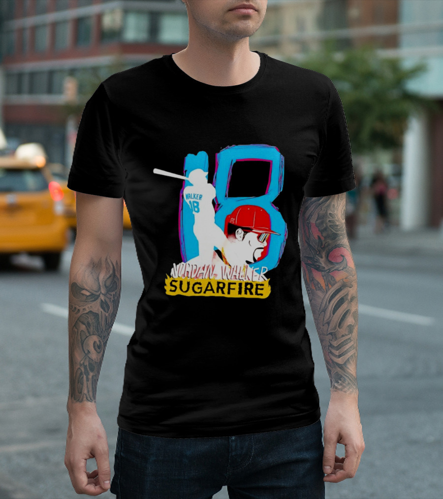 Jordan Walker Sugarfire St. Louis Cardinals Home Run Derby Champ 18 Baseball T-Shirt
