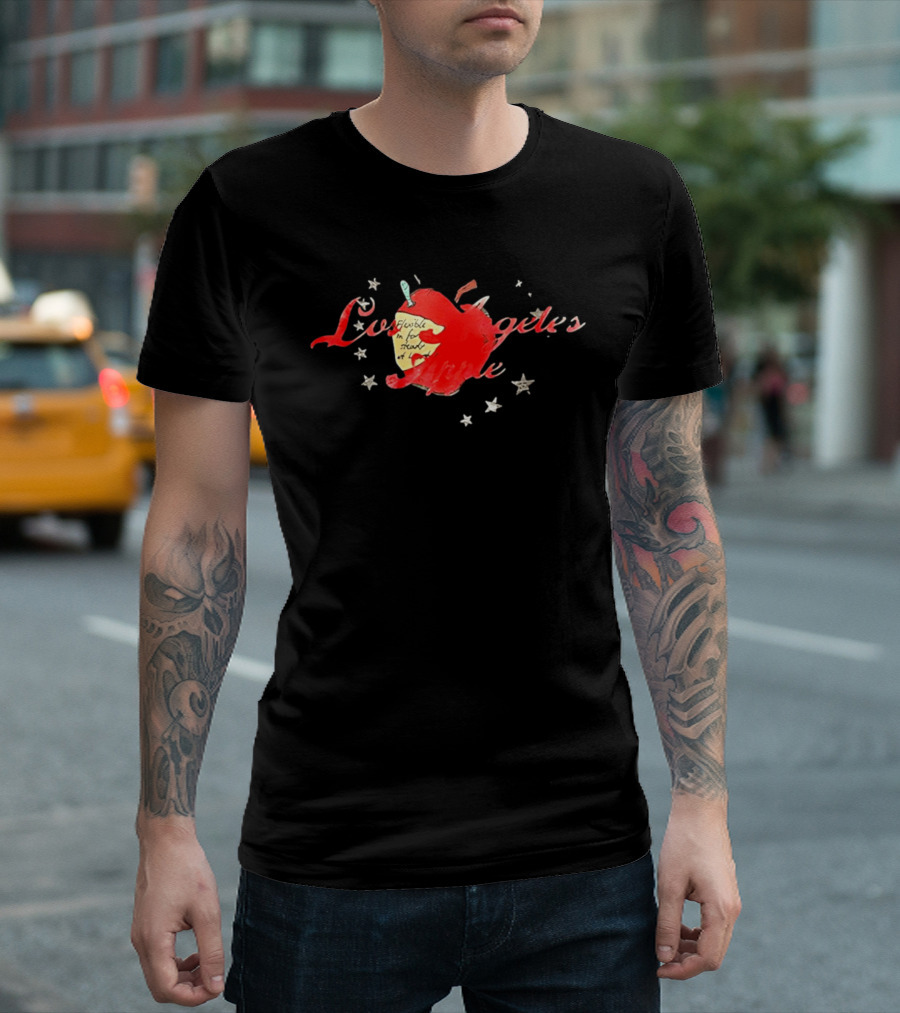 Los Angeles Flexible In For Steady Apple T-Shirt