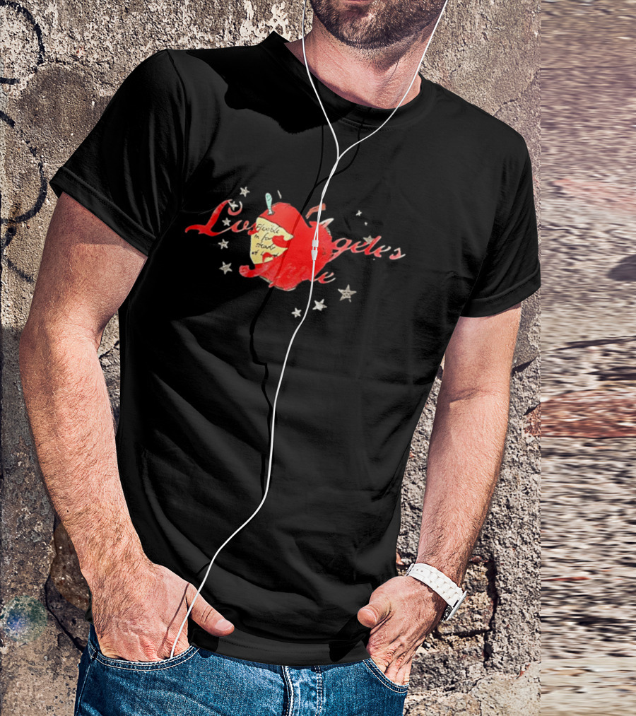 Los Angeles Flexible In For Steady Apple T-Shirt