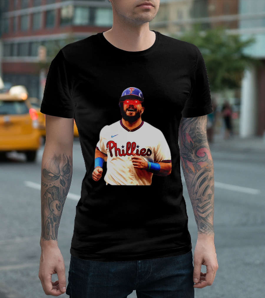 Philadelphia Phillies Kyle Schwarber Dark Brandon MLB T-Shirt