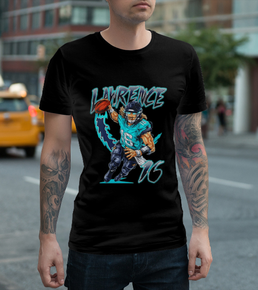 Lawrence 16 Jacksonville Jaguars Football Player T-Shirt