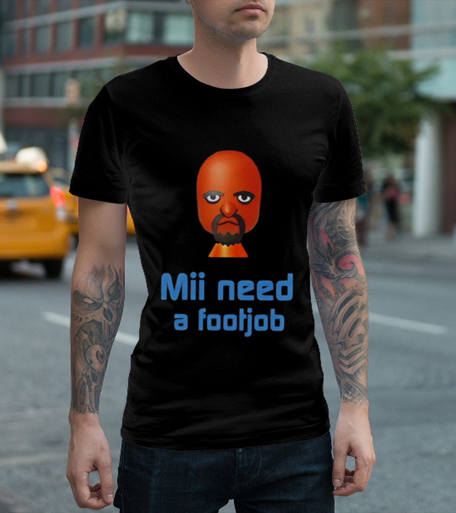 Wii Sports Mii Need A Footjob T-Shirt