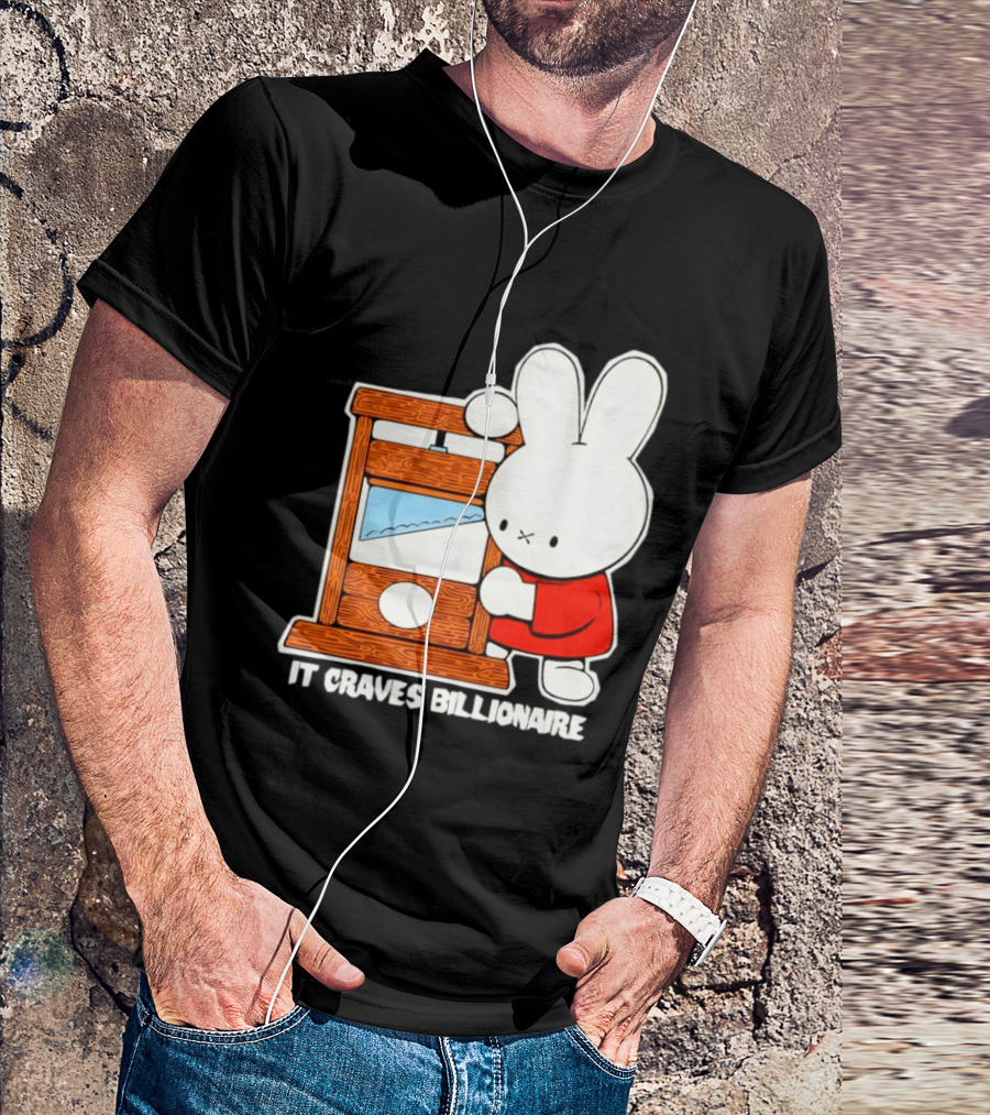 Miffy Guillotine It Craves Billionaire T-Shirt